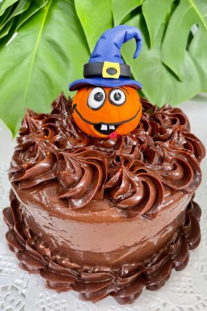 Torta de chocolate con calabaza